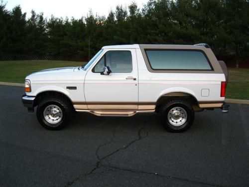 1996 ford bronco 4x4 eddie bauer edition