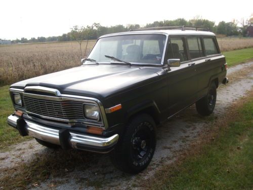 1983 jeep wagoneer limited sport utility 4-door 5.9l