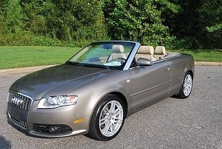 2009 audi a4 quattro s line cabriolet 45k miles good cond  no reserve