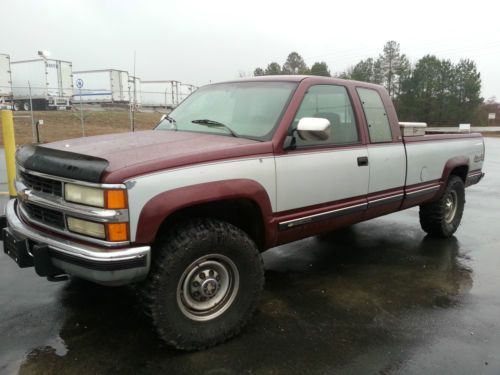 1994 chevrolet 2500 6.5 turbo diesel with upgrades nice truck!  window sticker!