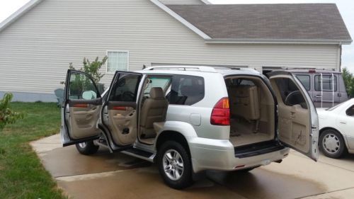 2006 lexus gx470 timing belt replaced! dvd entertainment rear air! 3rd row seat!