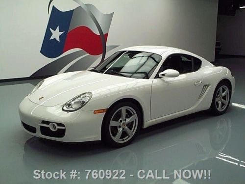 2007 porsche cayman 5-speed heated leather xenons 41k texas direct auto