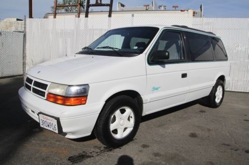 1995 dodge caravan se automatic 6 cylinder no reserve