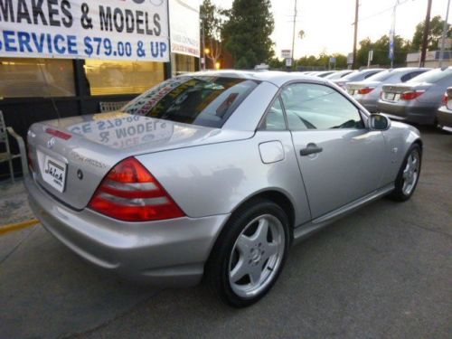 ***1999 mercedes-benz slk-class - silver/gray 4-cylinder