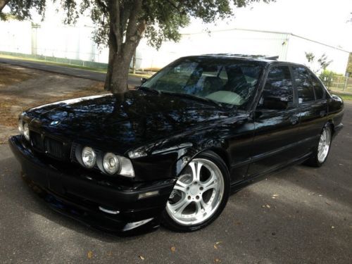 *** 1994 bmw 530i e34 *** very clean *** custom *** halos *** rims * angel eyes