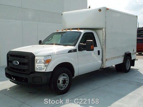 2011 ford f350 reg cab box truck mobile workstation 401 texas direct auto