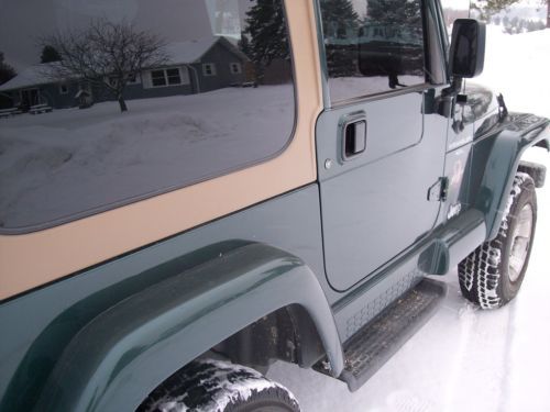 2000 Jeep Wrangler Sahara Sport Utility 2-Door 4.0L, US $6,500.00, image 3