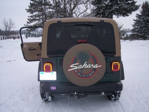 2000 Jeep Wrangler Sahara Sport Utility 2-Door 4.0L, US $6,500.00, image 6