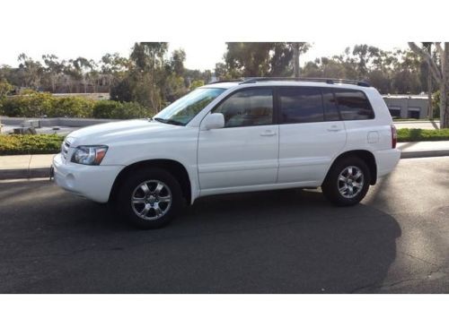 2006 toyota highlander automatic 4-door suv