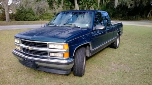 1996 chevrolet c1500 base extended cab pickup 2-door 5.7l