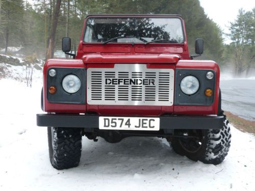 1986 land rover defender 90 300tdi diesel rhd soft top us title - no reserve!