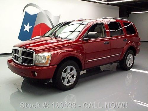 2006 dodge durango limited hemi 8-pass sunroof dvd 84k! texas direct auto