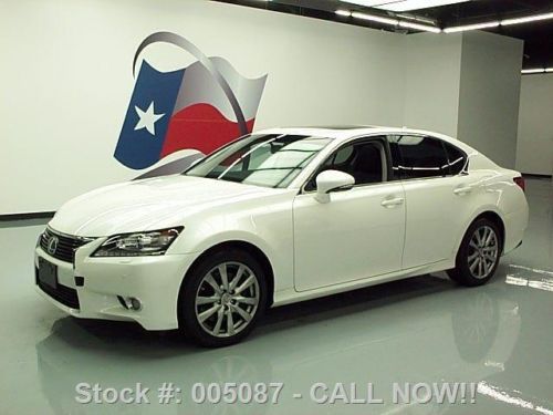 2013 lexus gs350 awd sunroof leather nav rear cam 4k mi texas direct auto