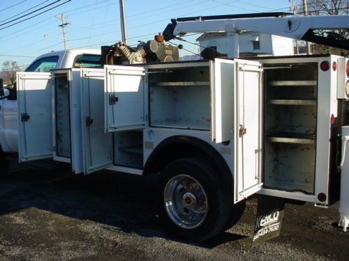 2000 FORD F550 MECHANICS SERVICE TRUCK 11' IMT UTILITY BODY CRANE 6SP 7.3 DIESEL, US $23,900.00, image 63