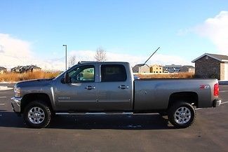 Duramax diesel 4x4 black leather bose xm onstar bed liner reverse cam ltz z71