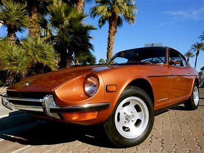 1972 datsun 240 z one owner since new california car selling no reserve!