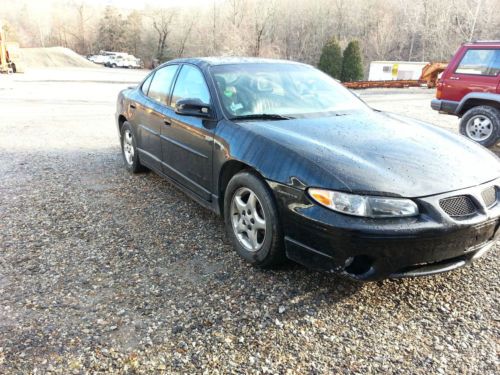 98 pontiac grand prix gt v6 black, leather, ac, heads up display