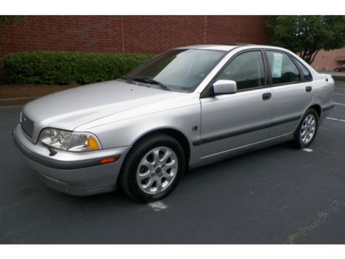 2000 VOLVO S40 SOUTHERN OWNED SUNROOF HEATED LEATHER SEATS WOOD TRIM NO RESERVE, image 2