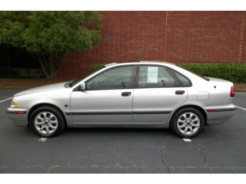 2000 VOLVO S40 SOUTHERN OWNED SUNROOF HEATED LEATHER SEATS WOOD TRIM NO RESERVE, image 79