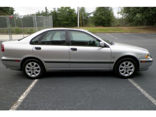 2000 VOLVO S40 SOUTHERN OWNED SUNROOF HEATED LEATHER SEATS WOOD TRIM NO RESERVE, image 85