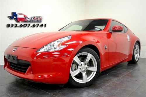 2011 nissan 370z racing red backup cam 20k miles we finance