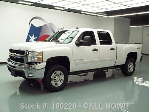 2008 chevy silverado 2500hd lt crew diesel 4x4 auto 44k texas direct auto