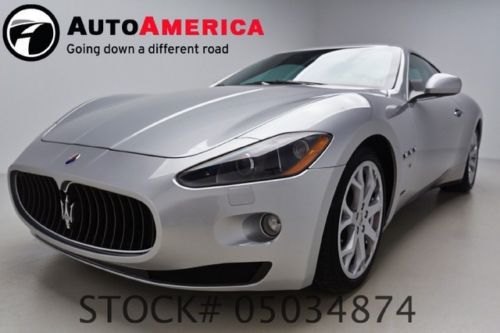 2008 maserati granturismo nav leather v8 8k low miles clean carfax auto