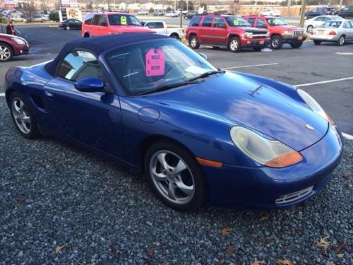 2002 porsche boxster roadster convertible 2-door 2.7l