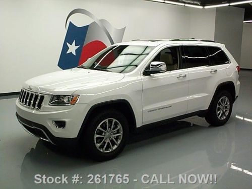 2014 jeep grand cherokee ltd sunroof nav htd seats 18k texas direct auto