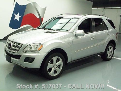 2009 mercedes-benz ml320 4matic awd diesel sunroof 42k texas direct auto