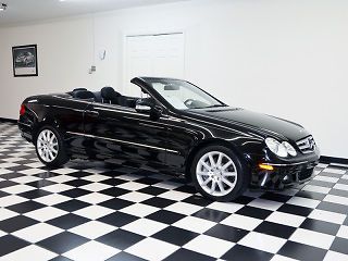2007 mb clk350 cabriolet florida trade in 58k miles black on black nice!