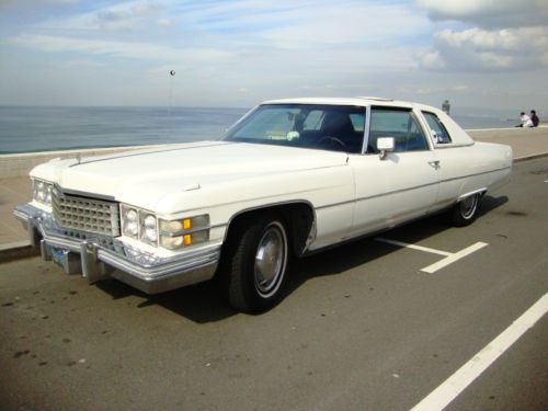 1974 Cadillac Coupe DeVille Base 2-Door 7.7L (472 C.I.), image 2