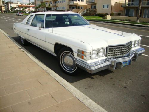 1974 Cadillac Coupe DeVille Base 2-Door 7.7L (472 C.I.), image 3