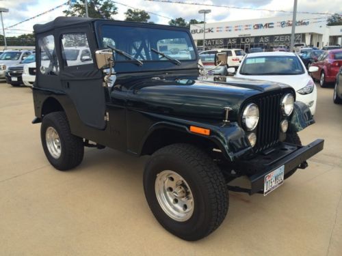 1980 cj-5, 4x4, original, low miles, restored, pristine