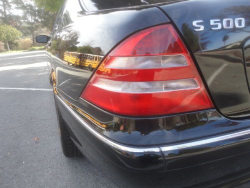 2002 mercedes-benz s500 base sedan 4-door 5.0l