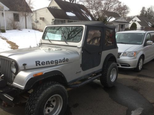 1983 jeep cj7 renegade sport utility 2-door 4.2l