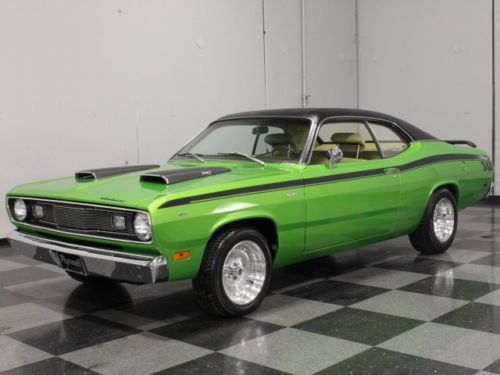 Expertly restored, 318, sublime green, front disc, r134 a/c, show n go, records