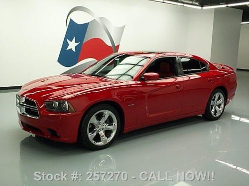 2012 dodge charger r/t plus hemi sunroof nav 20&#039;s 25k texas direct auto