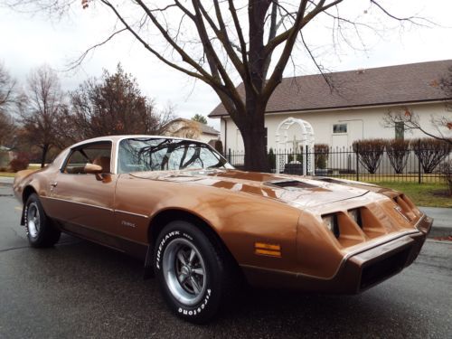 Beautiful survivor 1979 pontiac firebird formula 58k actual miles 403 a/c nice !