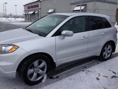 Silver 2007 acura rdx sh-awd w/ technology package