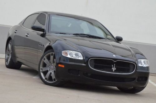 2007 maserati quattroporte sport gt lth/htd seats navi s/roof $499 ship