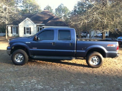 2006 ford f-250 diesel fx-4 4x4 crew cab