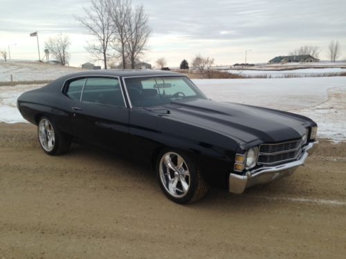 1971 black chevelle