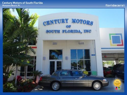 2004 lincoln town car ultimate 4.6l v8 auto low mileage leather cpo warranty