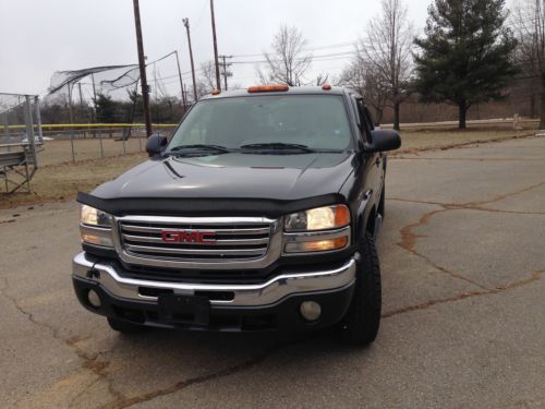 2005 gmc sierra 2500 hd duramax turbo diesel w/allison transmission 4x4 4-door