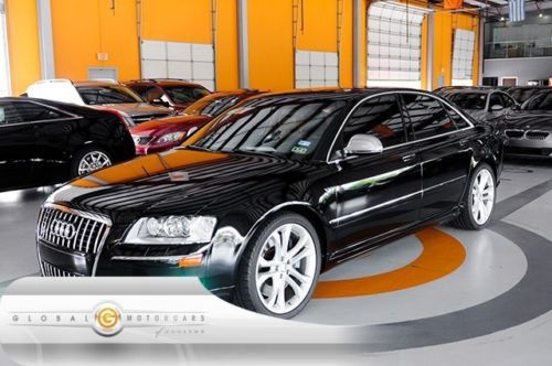 08 audi s8 premium quattro awd 29k bose nav pdc cam keyless 20s moonroof shades