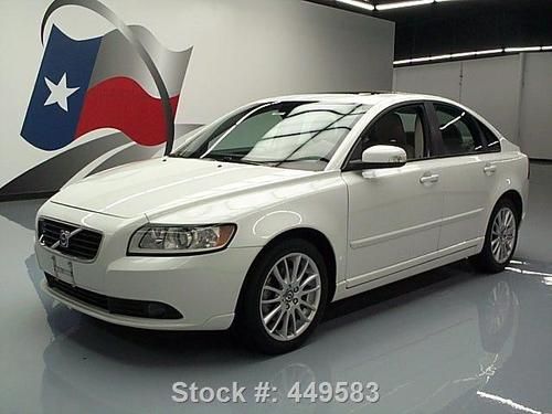 2009 volvo s40 2.4i sedan sunroof cd audio alloys 40k texas direct auto