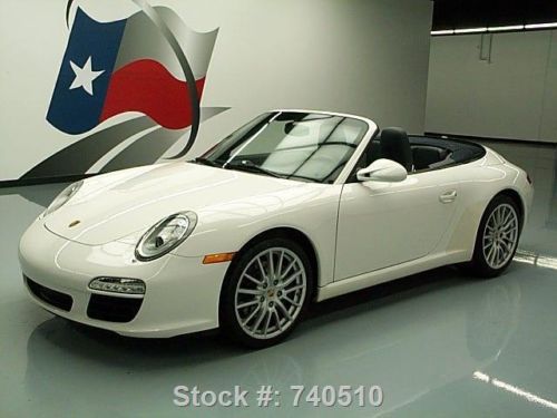 2009 porsche 911 carrera cabriolet pdk nav 19&#039;s 21k mi texas direct auto