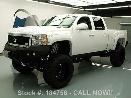 2011 chevy silverado 2500 ltz diesel 4x4 lift 22&#039;s 39k texas direct auto