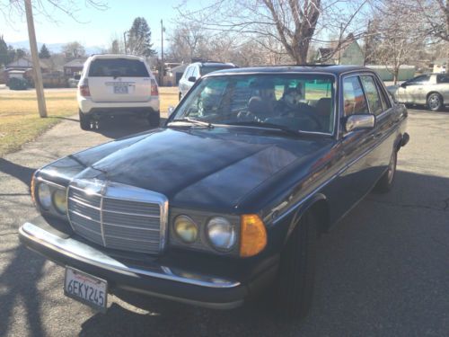 1985 mercedes-benz 300d base sedan 4-door 3.0l with wvo vegetable oil conversion